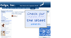 Desktop Screenshot of celga.com