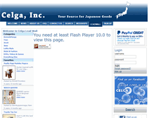 Tablet Screenshot of celga.com